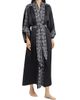 Josie Natori Women's Ysobel Embroidered Robe - 2