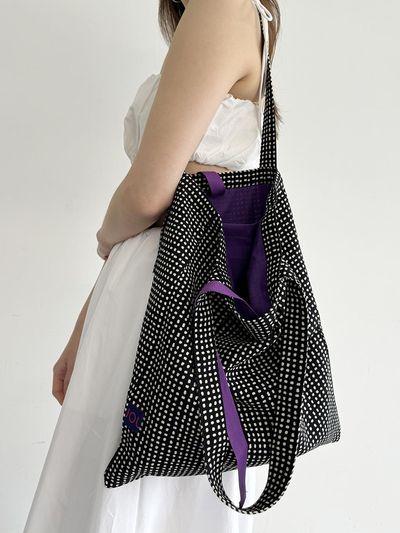 JOUER JOUER. Dot Basic Bag. Black