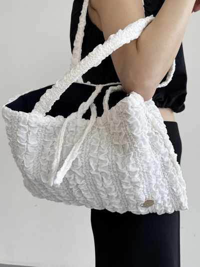 JOUER JOUER. Liz Small Bag, White