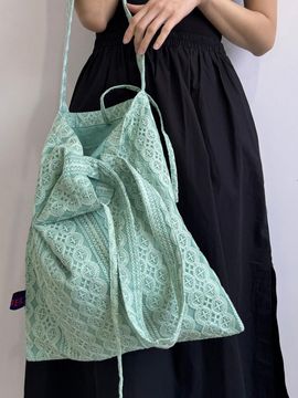 JOUER Spring Lace Bag [GREEN]