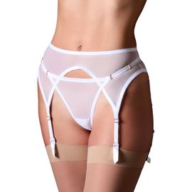JOURNELLE JOURNELLE Odette Classic Mesh Garter Belt