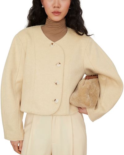 Jovonna London Jovonna London Button Down Short Coat
