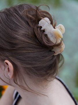 JOY GRYSON Arc-En-Ciel Light Tortoise Claw Clip