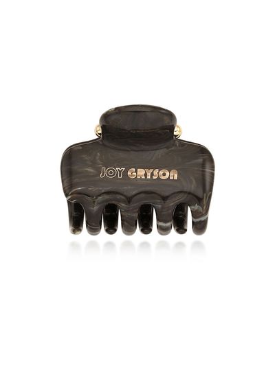 JOY GRYSON Arc-en-ciel Small Claw Clip_Shadowy Black