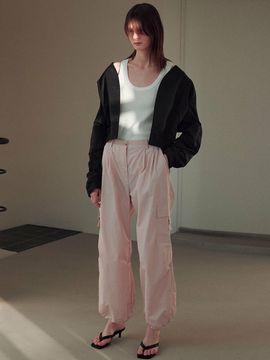 JOY GRYSON Cargo Pants_Light Pink