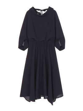JOY GRYSON Drapery Unbalance Hem Dress