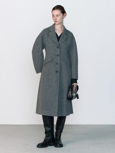 JOY GRYSON Handmade Single Coat_Grey