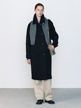 JOY GRYSON Handmade Slim Coat_Black
