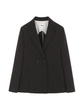 JOY GRYSON Linen Double Jacket (Charcoal)