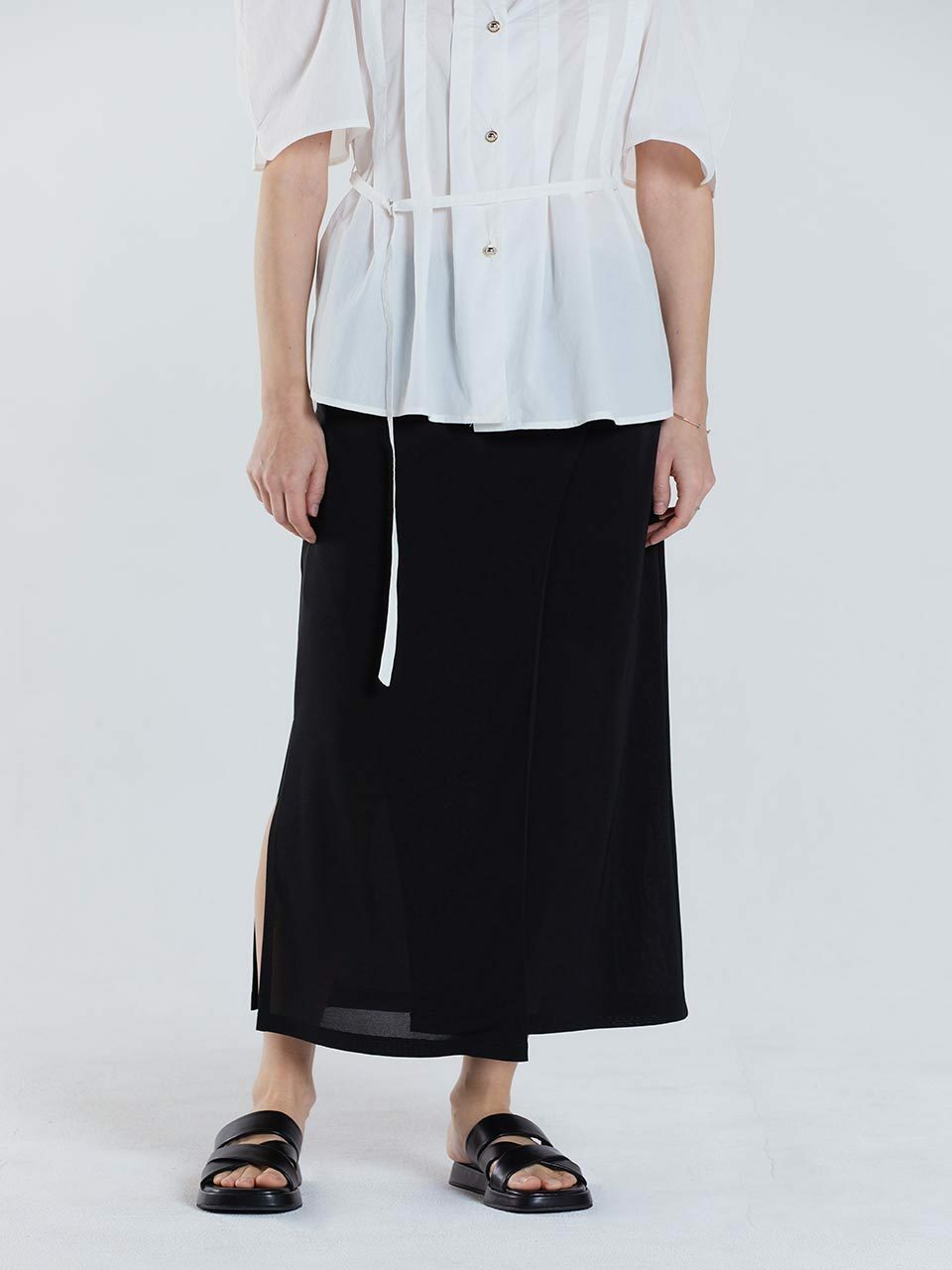 JOY GRYSON Maxi Wrap Long Skirt KW3MS2290_10