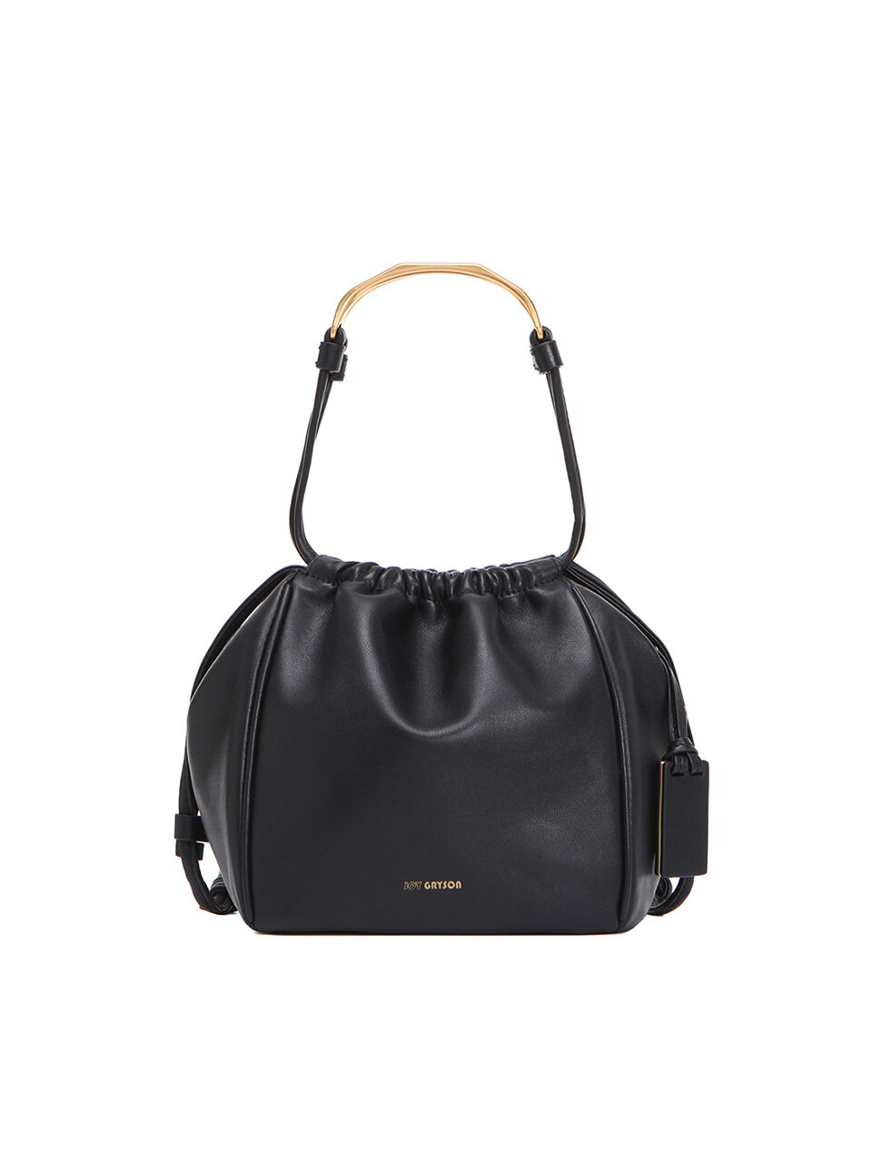 JOY GRYSON Merciere Small Bucket Bag - Black