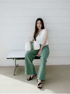 JOY GRYSON Nice Shoulder Bag_ Natural