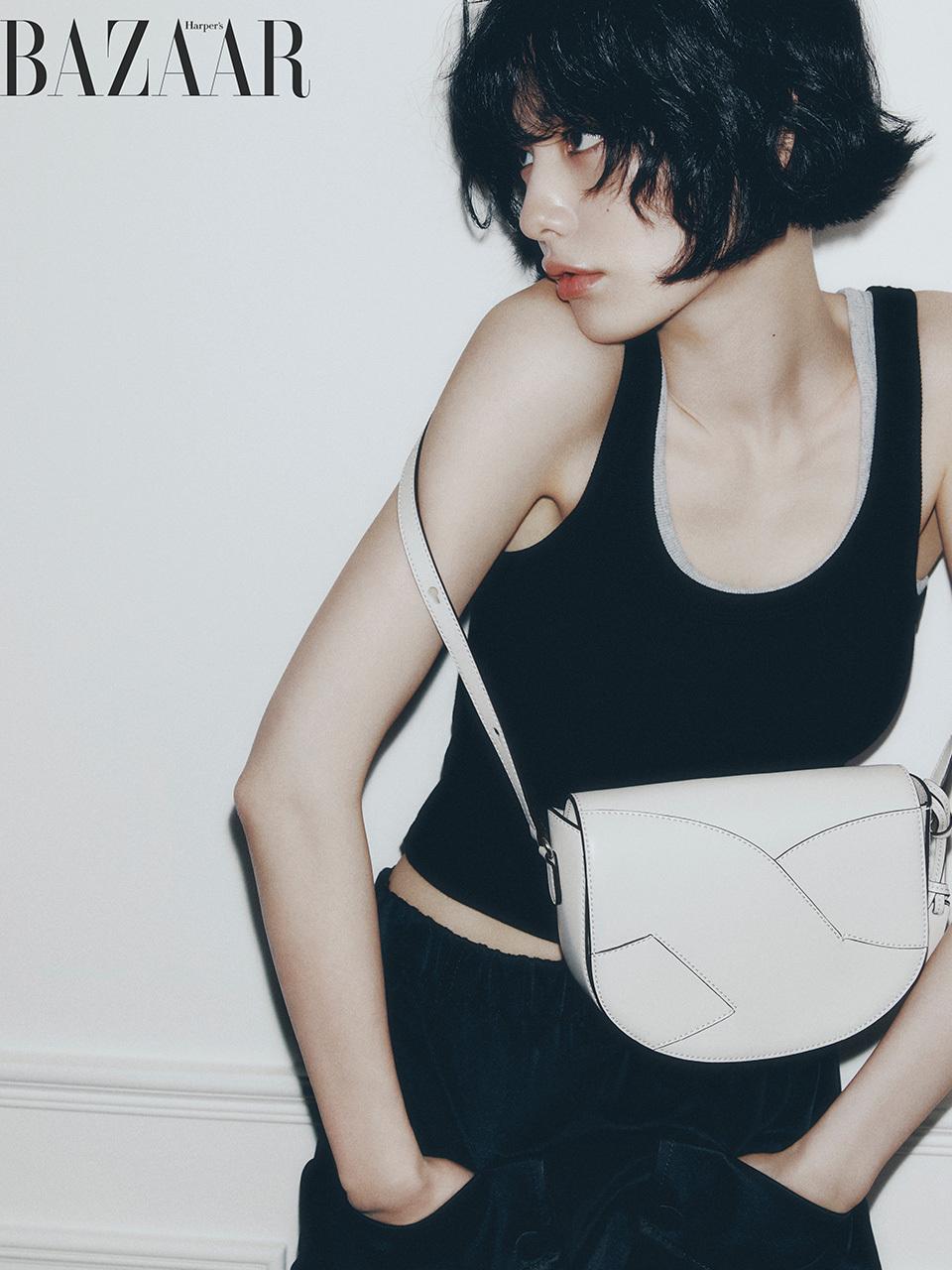 JOY GRYSON Premium Leather Wave-Inspired Crossbody Bag (LW5SA1960_KM)