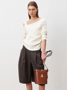 JOY GRYSON Serendipity Bucket Bag Small_Wood Brown