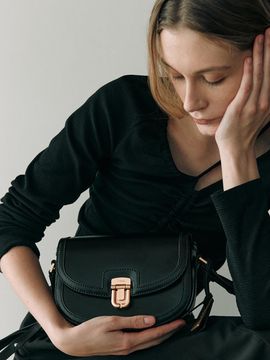 JOY GRYSON Serendipity Crossbody Bag Medium Black