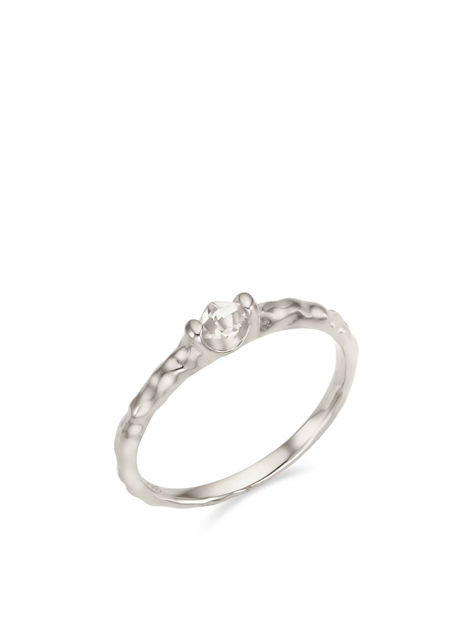 JOY GRYSON Signature White Topaz Ring