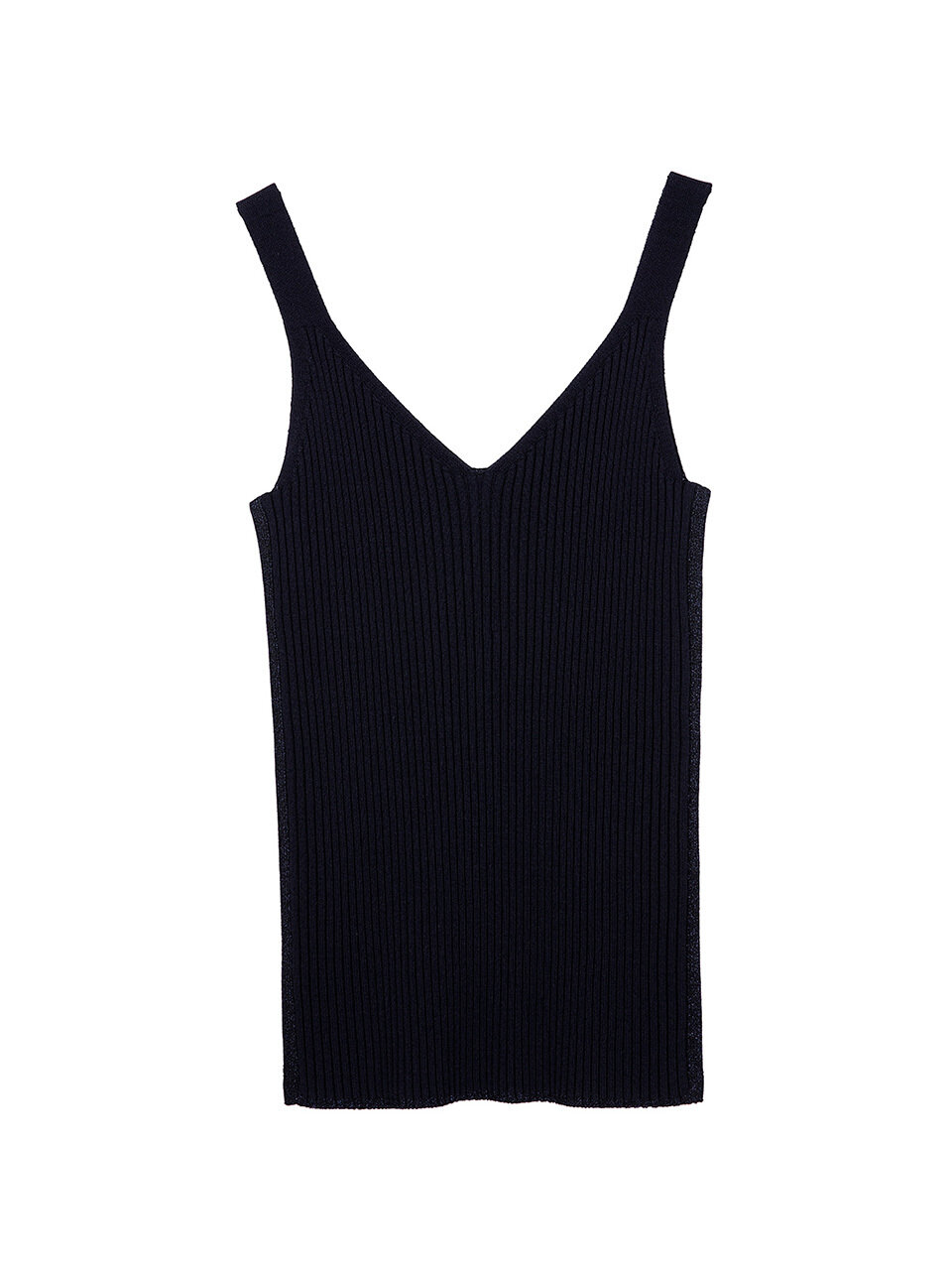 JOY GRYSON Sleeveless Knit Top (Navy)