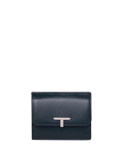 JOY GRYSON Tribeca Half Wallet_Winter Green