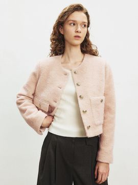 JOY GRYSON Wool Boucle Jacket KW4AJ7340_71