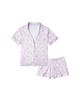 Joy Street Joy Street Hamptons Women's Button Front Short Pajama Set - 2