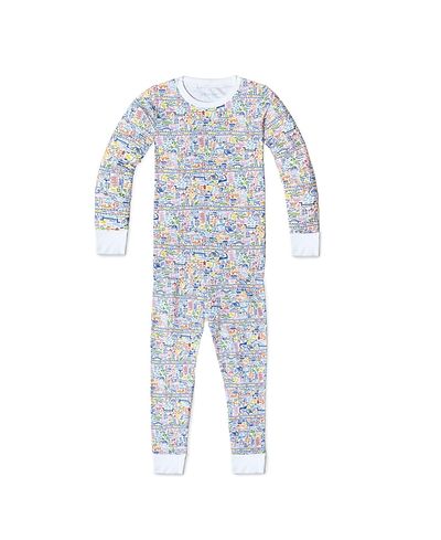 Joy Street Joy Street Unisex Cape Cod Two Piece Pajamas