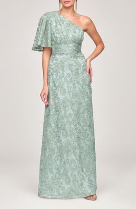 JS Collections JS Collections Flynn Embroidered Sequin A-Line Gown