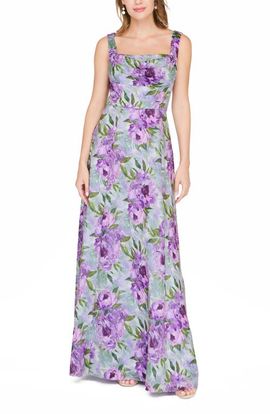 JS Collections JS Collections Jordanna Floral A-Line Gown
