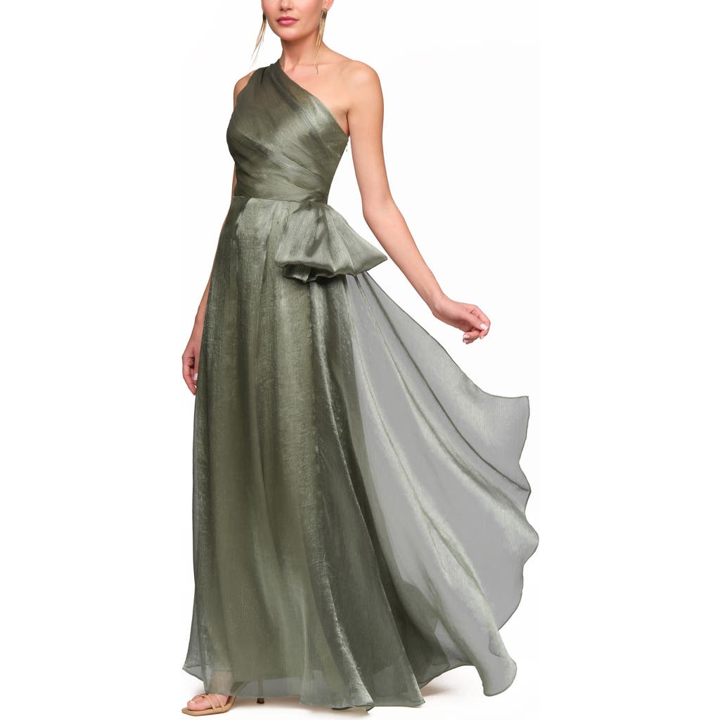 JS Collections JS Collections Kairi One-Shoulder Taffeta Gown