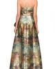 JS Collections JS Collections Mabel Strapless Jacquard Gown - 2