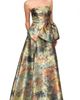 JS Collections JS Collections Mabel Strapless Jacquard Gown - 4