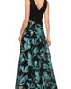 JS Collections JS Collections Shirley Mixed Media Gown - 2