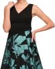 JS Collections JS Collections Shirley Mixed Media Gown - 4