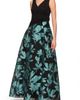 JS Collections JS Collections Shirley Mixed Media Gown - 5