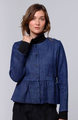 JUANA JUANA Denim Atelier Peplum Jacket