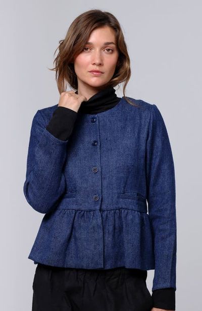 JUANA JUANA Denim Atelier Peplum Jacket