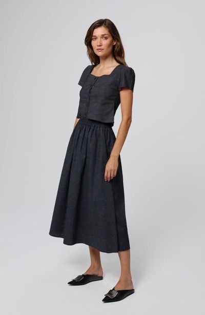 JUANA Juana Hemp Blend Maxi Skirt