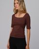 JUANA JUANA Hemp Essentials Asymmetrical Neckline Tee - 1