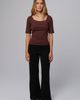 JUANA JUANA Hemp Essentials Asymmetrical Neckline Tee - 3