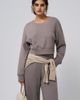 JUANA JUANA Hemp Essentials Fleece Cropped Sweater - 1