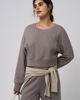 JUANA JUANA Hemp Essentials Fleece Cropped Sweater - 3