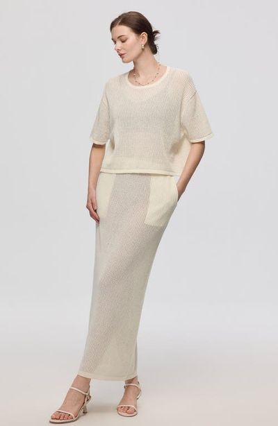 JUANA JUANA Marina Open Knit Skirt