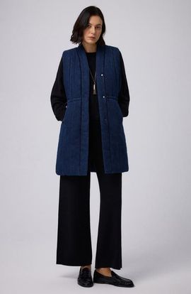 JUANA JUANA Natural Fill Puffer Vest
