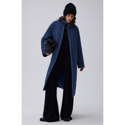 JUANA JUANA Quilted Denim Jacket