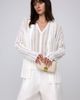 JUANA JUANA Sumire Open Knit Striped Cardigan - 1