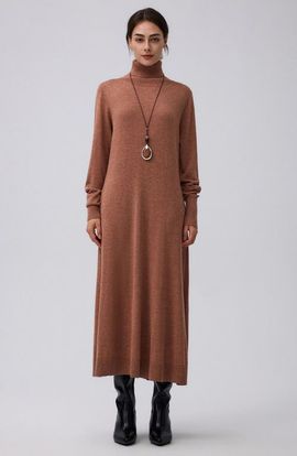 JUANA JUANA Turtleneck Maxi Dress
