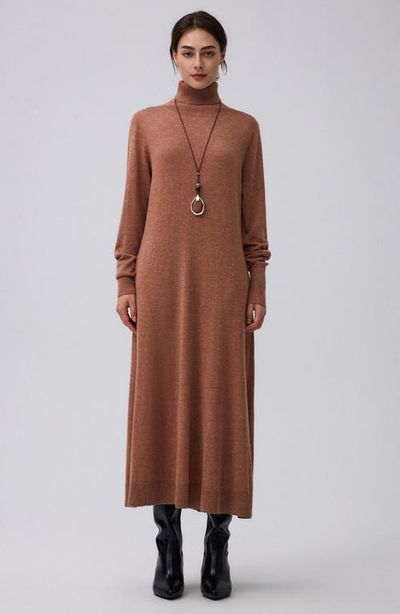 JUANA JUANA Turtleneck Maxi Dress