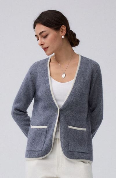 JUANA JUANA Wool Cashmere Sweater Blazer