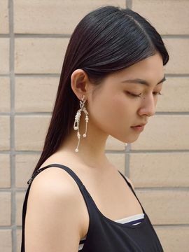 JUARR Pearl Ribbon Earring