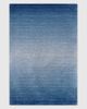Jubi Rugs Jubi Rugs Jubi Ombre Horizon Hand Loomed Wool Rug in Blue at Urban Outfitters - 1