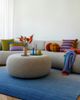 Jubi Rugs Jubi Rugs Jubi Ombre Horizon Hand Loomed Wool Rug in Blue at Urban Outfitters - 2